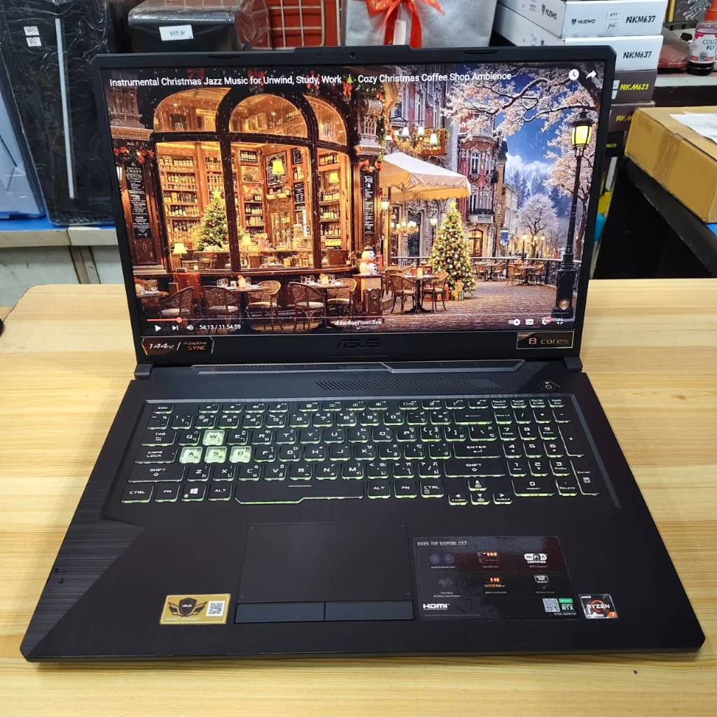 ASUS TUF GAMING A17 FA706IC-HX001T สภาพเครื่อง 95%