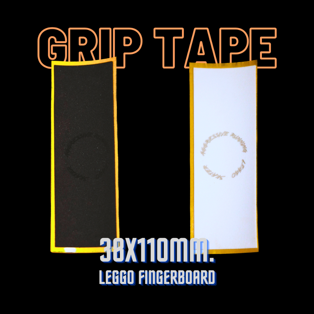 อุปกรณ์ ฟิงเกอร์บอร์ด กริปเทป fingerboard Grip tape [Leggo skate]