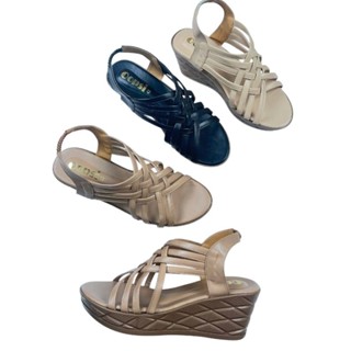 รองเท้ารัดส้น ส้นตึกเตารีด ไซส์ใหญ่ 41 42 43 44 45  Bigsize …