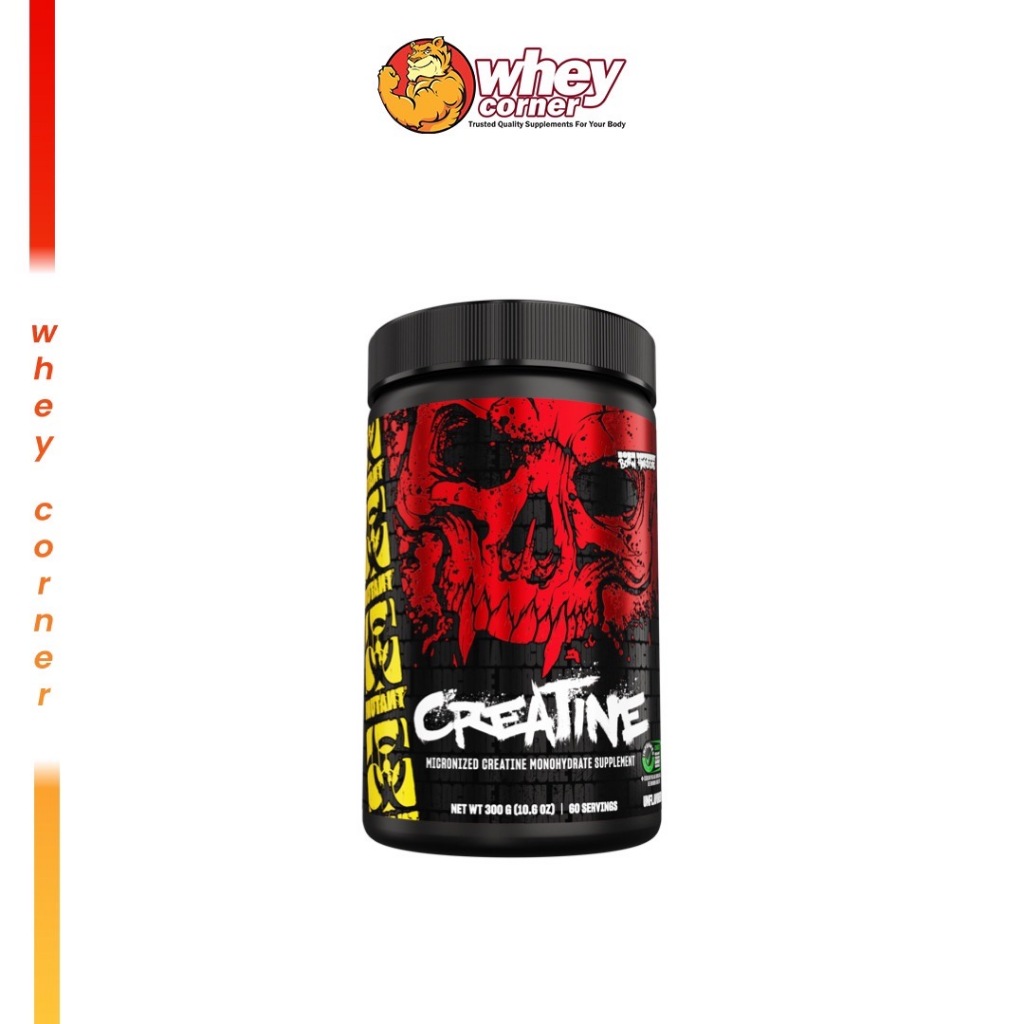 Mutant Creatine 300 g ครีเอทีนแบบผง เพิ่มแรง เพิ่มพลัง ก่อนออกกำลังกาย