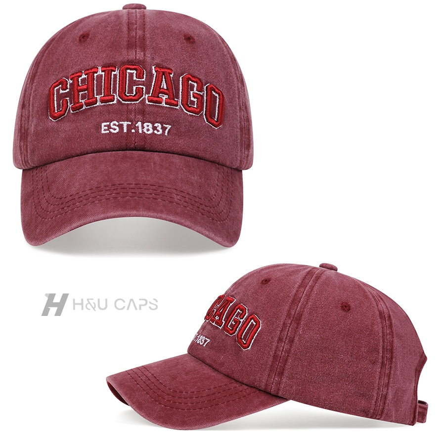 เวอร์ชั่นเกาหลี หมวกเบสบอล ย้อนยุค กันแดด ระบายอากาศ หมวกกีฬา ดีไซน์ปักแฟชั่น มี 6 สี baseball caps ไม่จำกัดเพศ - รูปที่ 3