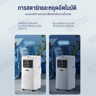 LENODI แอร์พกพา air cooler แอร์เคลื่อนที่ แอร์ 12000 btu พัดลมแอร์ แอร์มินิ