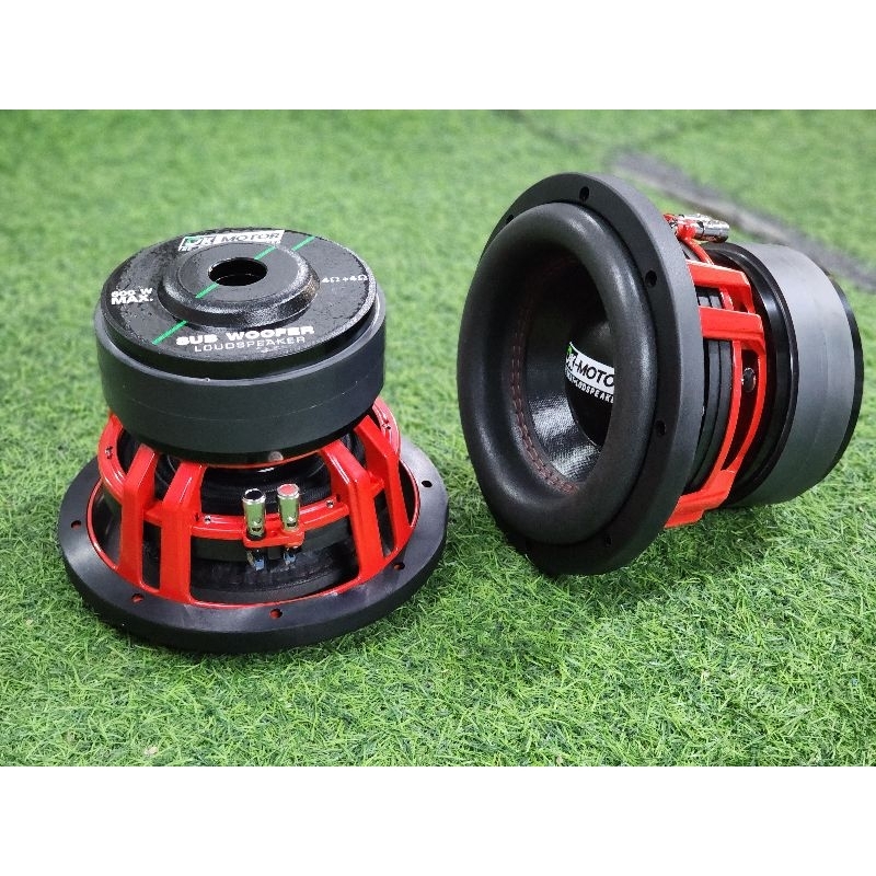 ซับ8นิ้ว DK MOTOR 8” 156/20/2 v.60mm  4+4ohm โครงสูง ดอกเบส ดอกซับ วูฟเฟอร์ ลำโพงซับรถยนต์ subwoofer