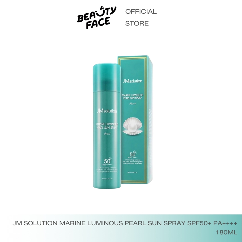 พร้อมส่ง - สเปรย์กันแดด กันแดดเกาหลี สเปรย์กันแดด JM Solution Marine Luminous Pearl 180 มล. / SPF50+
