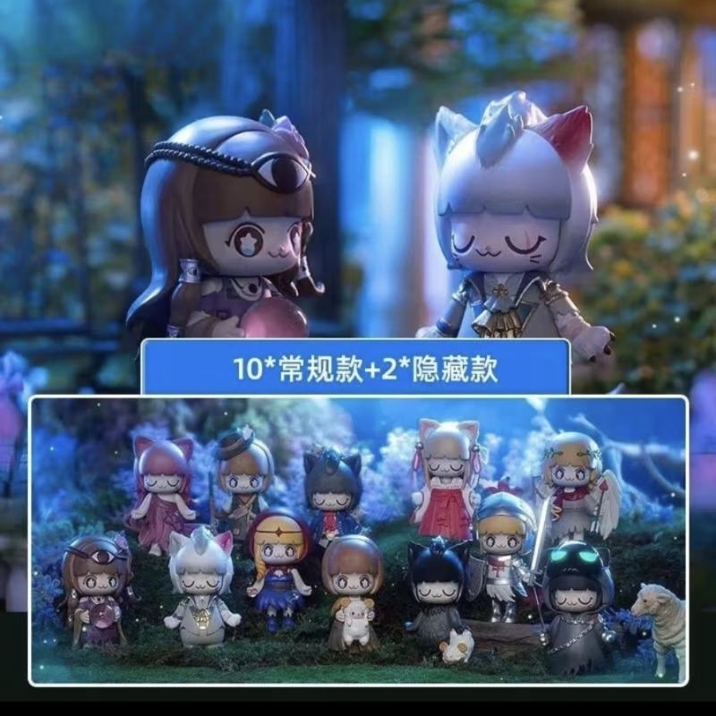 (พร้อมส่ง-ยกกล่องแบบเช็คการ์ด) 52Toys Kimmy & Miki Warewolf Kill Blind Box Series
