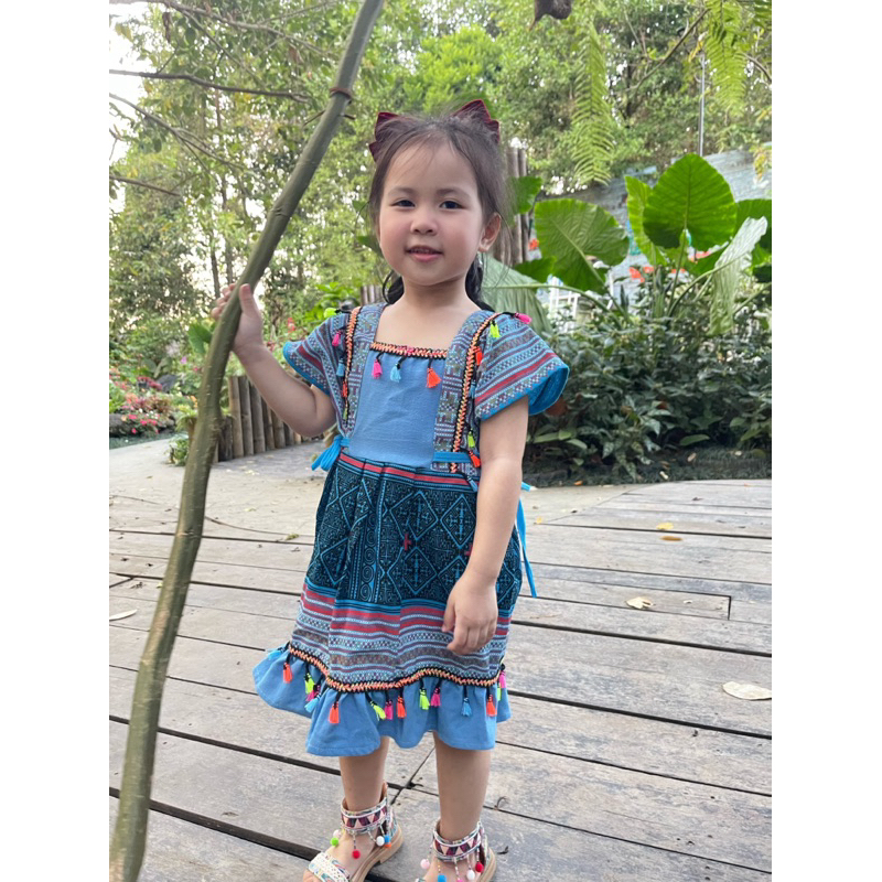 ชุดเด็กดอย ชุดเด็ก น่ารักๆ ลายเจ้านาง รูปที่ 4