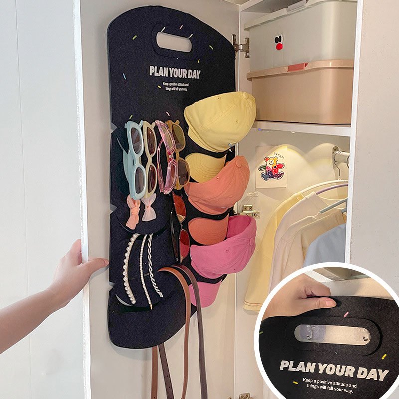 ที่เก็บหมวก แบบแขวน ที่เก็บ accessories แบบแขวน ที่เก็บแว่นตา หมวก - รูปที่ 2
