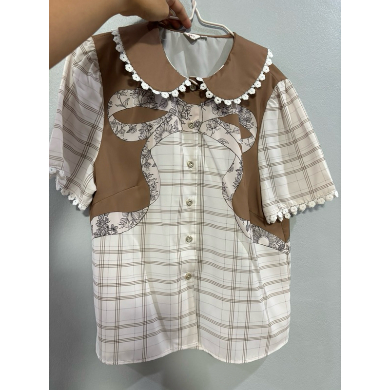 เสื้อใส่เที่ยวน่ารัก สินค้ามือ 2 ยี่ห้อ poi poi fashion