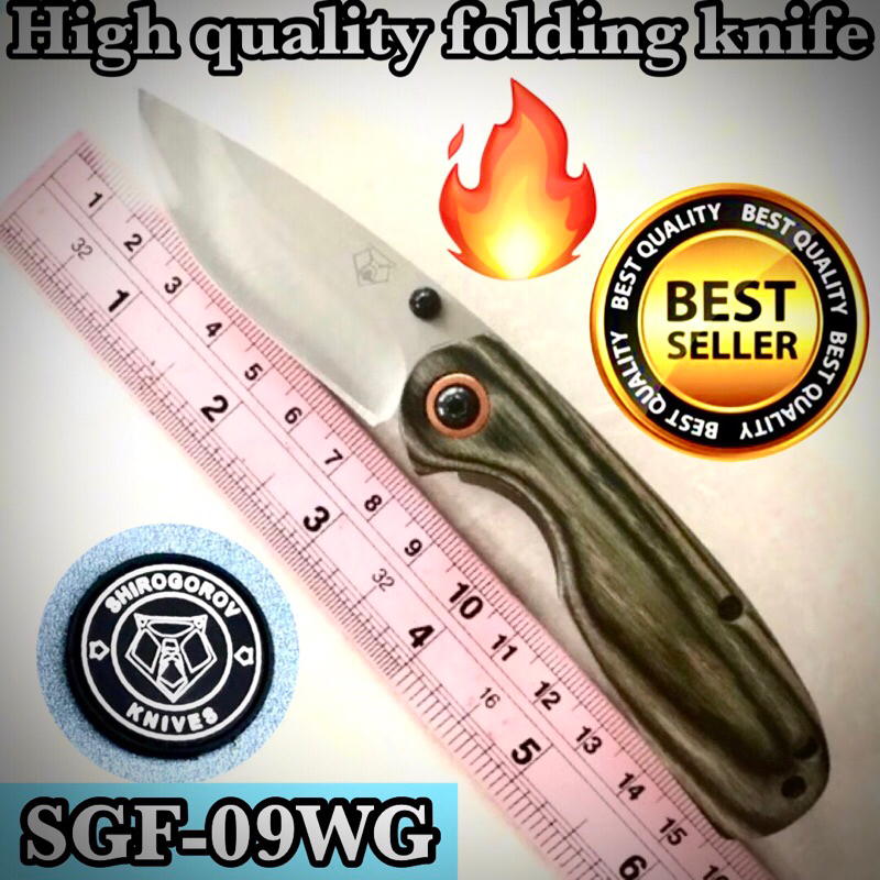 High quality folding knife SGF-09WG for collection and camping 🏕️