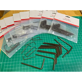 ประแจหกเหลี่ยมใช้ตั้ง Saddle ขนาด 0.050 ของ Fender แท้ และ ประแจขันคอหกเหลี่ยม ขนาด 1/8" ของ Fender แท้