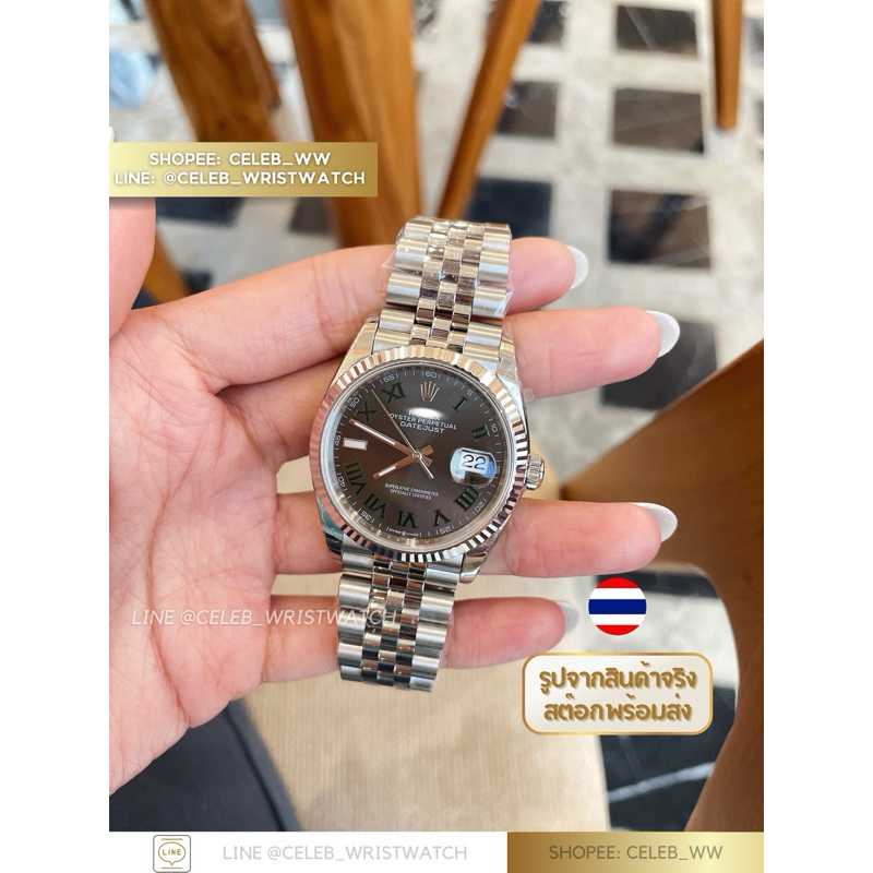 CWW • DATEJUST WIMBLEDON 36 MM.