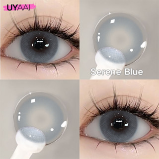 คอนแทคเลน UYAAI 2pcs/1คู่คอนแทคเลนส์สี  Blissful Hues รายเดื…