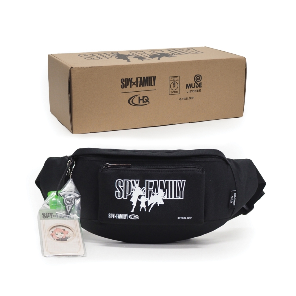 HQ LUGGAGE | SPYxFAMILY กระเป๋าคาดเอว ผ้า Recycled Polyester รุ่น SF001