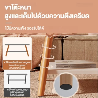 JJM โต๊ะกลาง โต๊ะกาแฟ 120/100/80CM สไตล์เรียบง่าย รับน้ำหนักได้100กก ชั้นเก็บของสองชั้น วางข้างโซฟา