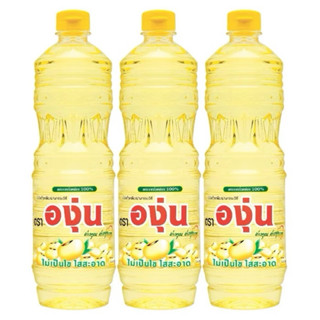 ส่งฟรี🛍️แพ็ค 2-3 ขวด น้ำมันถั่วเหลืององุ่น/กุ๊ก/มรกต 1000 มล…
