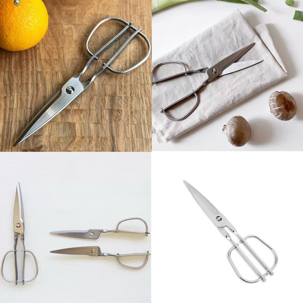 ส่งจากไทย✂️กรรไกร สแตนเลส กรรไกรตัดอาหาร คงทน กรรไกรสำหรับครัว stainless scissors 60023