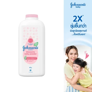 จอห์นสัน แป้งเด็ก คอร์นสตาร์ช บลอสซั่ม เบบี้ พาวเดอร์ 400 ก. Johnson's Baby Cornstarch Blossom Powder 400 g.