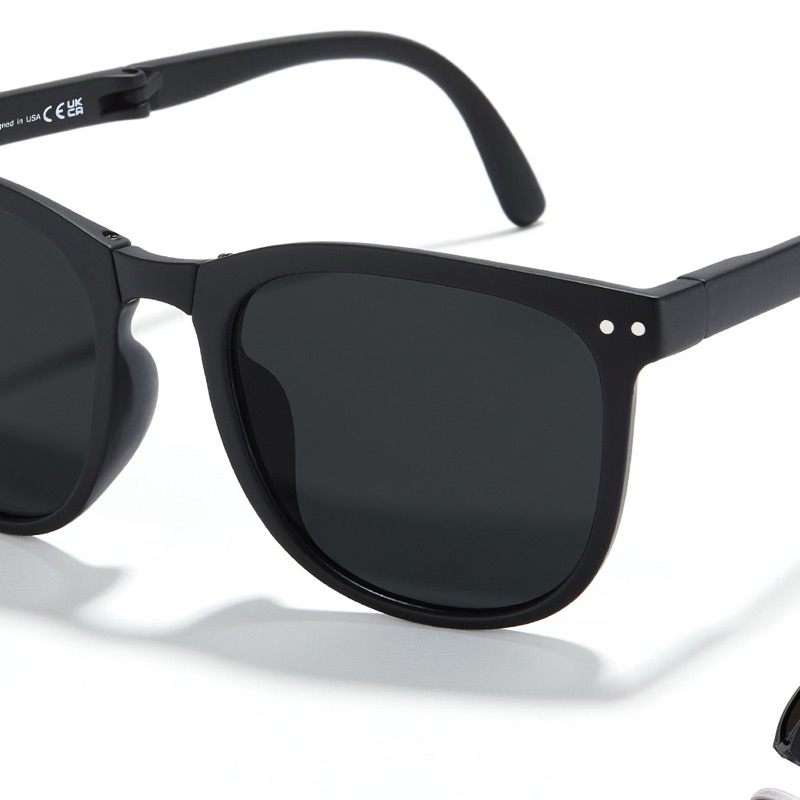 cyxus แว่นกันแดด แว่นตากันแดด พับได้ Polarized Uv400 แว่นกันแดดผู้หญิง