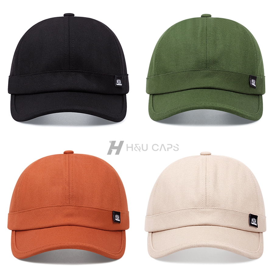 ปีกสั้น หมวกเบสบอล MXH ปักลายตัวอักษร คุณภาพสูง เวอร์ชั่นเกาหลี ย้อนยุค แฟชั่น กลางแจ้ง กีฬา หมวกกันแดด - รูปที่ 5