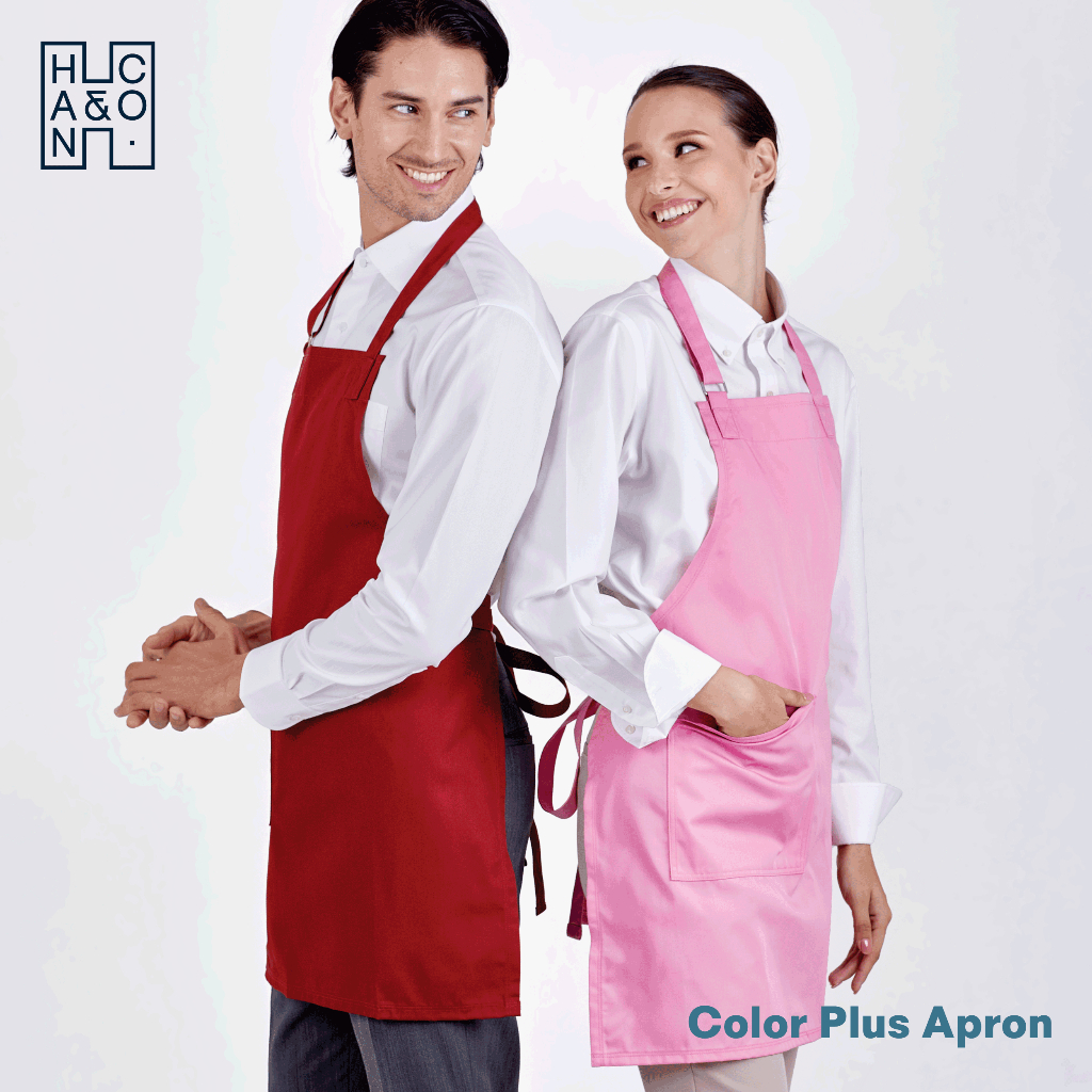 Han&Co. Color Plus Apron ผ้ากันเปื้อนเต็มตัวรุ่น Color Plus