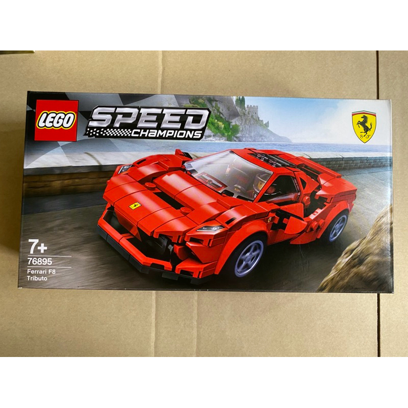 ชุดตัวต่อ Lego Speed Champions : Ferrari F8 Tributo (76895)