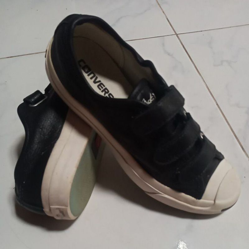 Converse Jack Purcell OX Velcro Leather