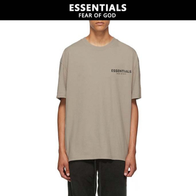 『ESSENTIALS』เสื้อ Fear Of God Essentials Small Logo Tee  เสื้อแขนสั้นคอกลม