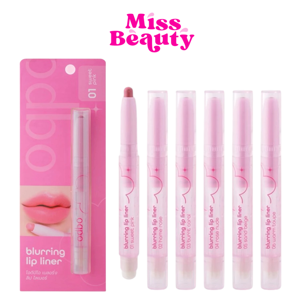 OD5024 ODBO Blurring Lip Liner  โอดีบีโอ เบลอริ่ง ลิป ไลเนอร์ เขียนขอบปาก พร้อมแ