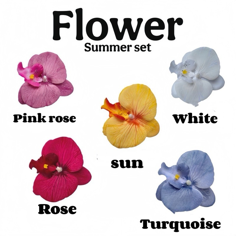 กิ๊ฟดอกไม้ประดับรองเท้า(ราคาต่อ 2 ชิ้น)