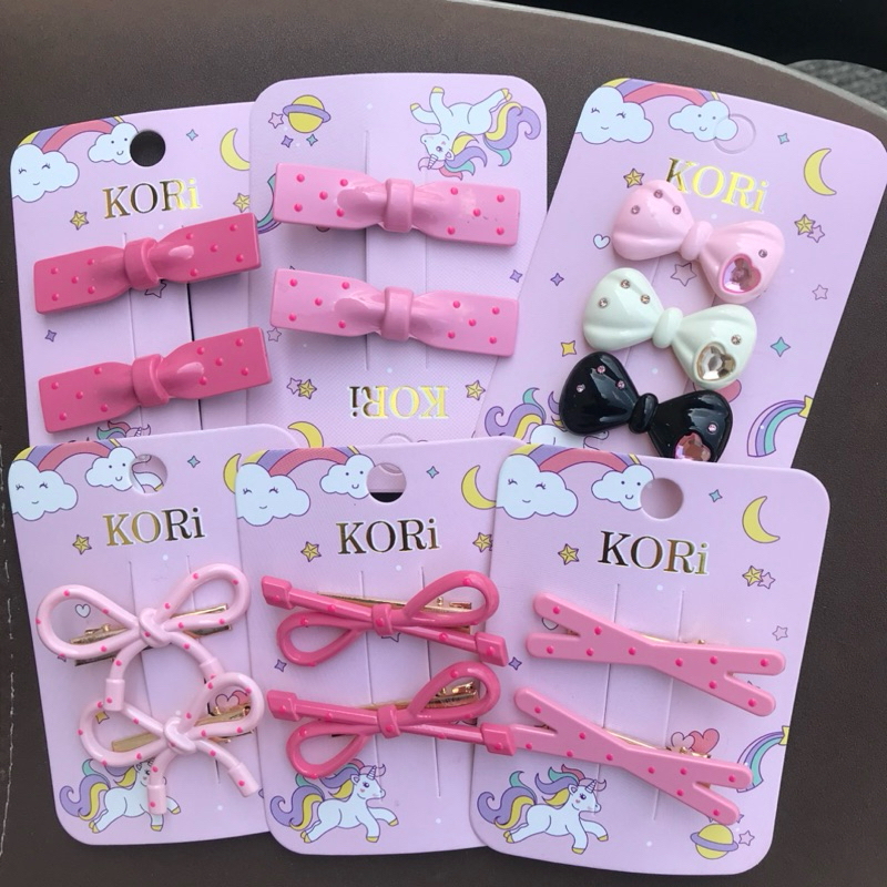A1236 กิ๊บติดผมแฟชั่นสไตล์เกาหลี ลายการ์ตูน น่ารัก