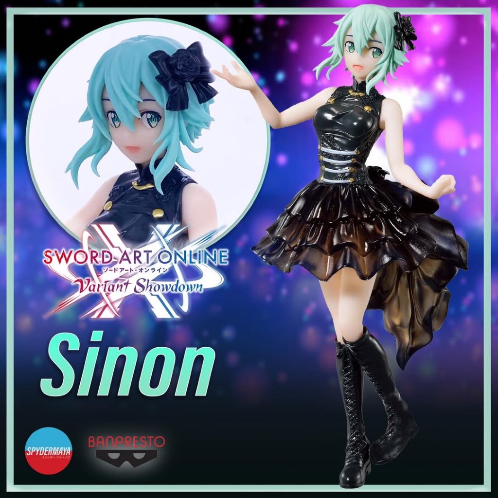 [พร้อมส่ง] ฟิกเกอร์ Sinon  - Sword Art Online Variant Showdown - Banpresto