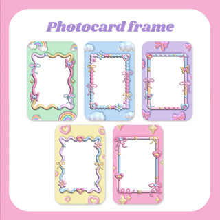 รับทำโฟโต้การ์ด : สีพาสเทล เลือกลายกรอบได้ ไม่มีขั้นต่ำ รับป…