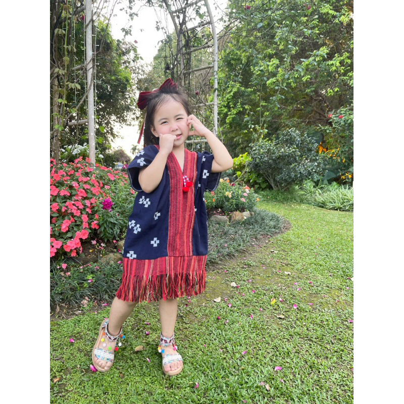ชุดเด็ก ชุดดอย ชุดกะเหรี่ยง สินค้าน่ารักๆ พร้อมส่งคะ รูปที่ 3