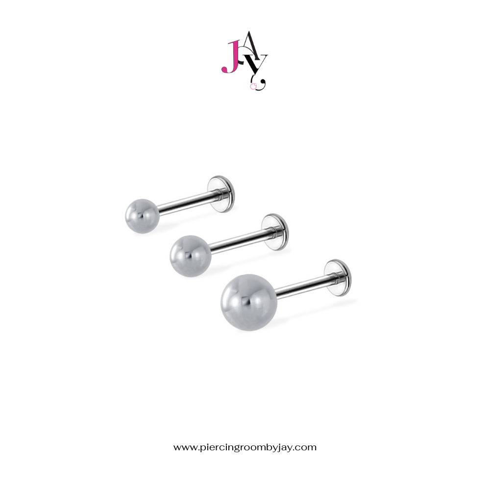 Piercingroom by Jay จิว/ต่างหูแป้นแบน สำหรับผิวแพ้ง่าย รูปที่ 2