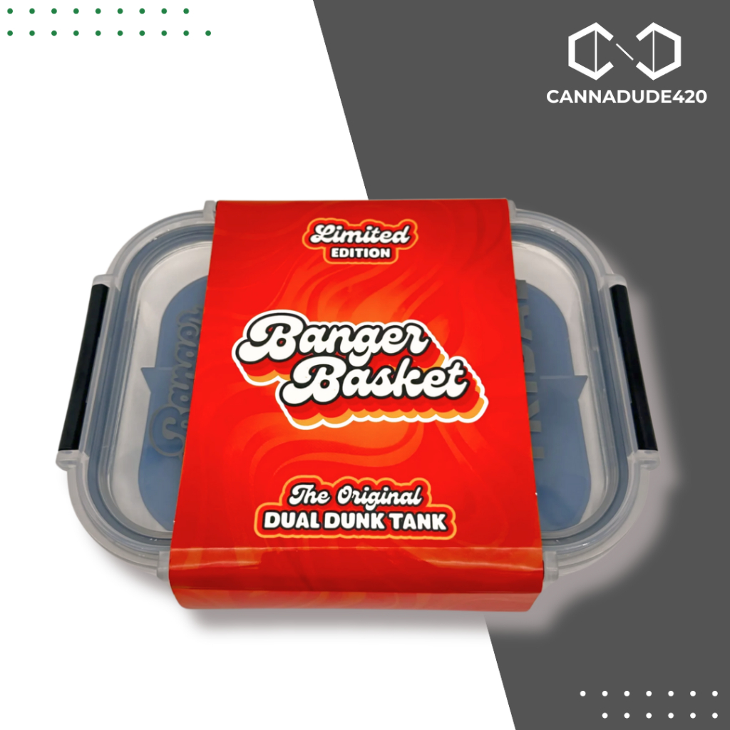 Banger Basket Dunk Station Dab Rite สำหรับวางผลิตภัณฑ์ Quartz Banger ทำความสะอาด มีหลายสีให้เลือก