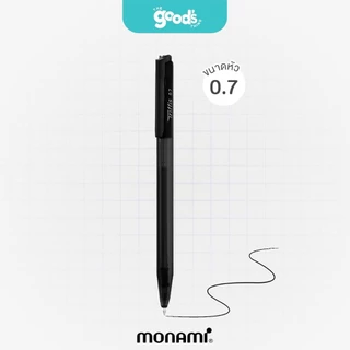 Monami รุ่น Triffis ทริฟฟิส ปากกาลูกลื่น ขนาดหัว 0.5 / 0.7 / 1.0 มม. (1 ด้าม)