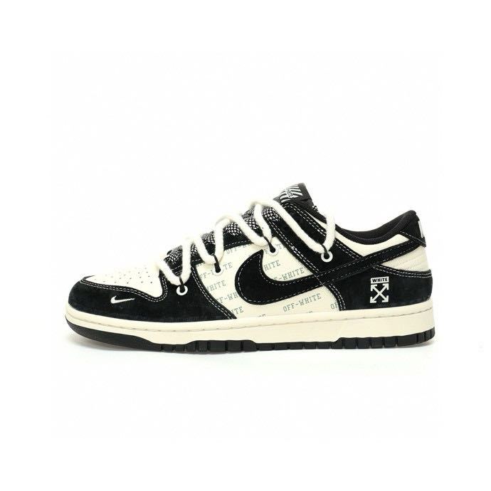 Off-White™ x Nike SB Dunk Low"Off-White"รองเท้าสเก็ตบอร์ดกีฬาลำลอง YX5066-225