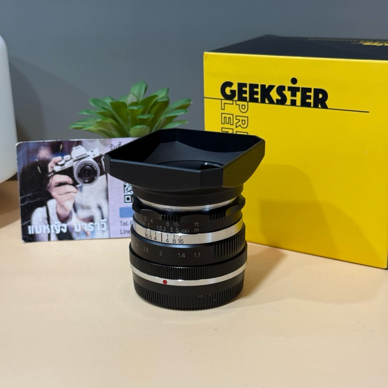 Geekster 35 f1.1 ใส่ฟูจิ
