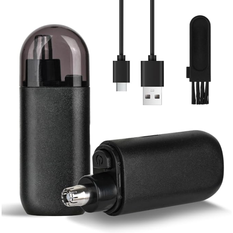 เครื่องเล็มขนจมูก แข็งแรงและทนทาน ระบบป้องกันการหยิกด้วยไฟฟ้าอัจฉริยะ - รูปที่ 5