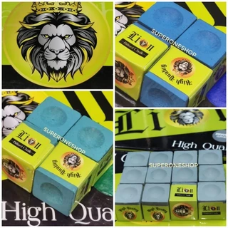 ชอล์กยี่ห้อ​ Lion​ จากเสปน​ (No​ box)​ ชอล์ก​สิงโต​ billiard chalk
