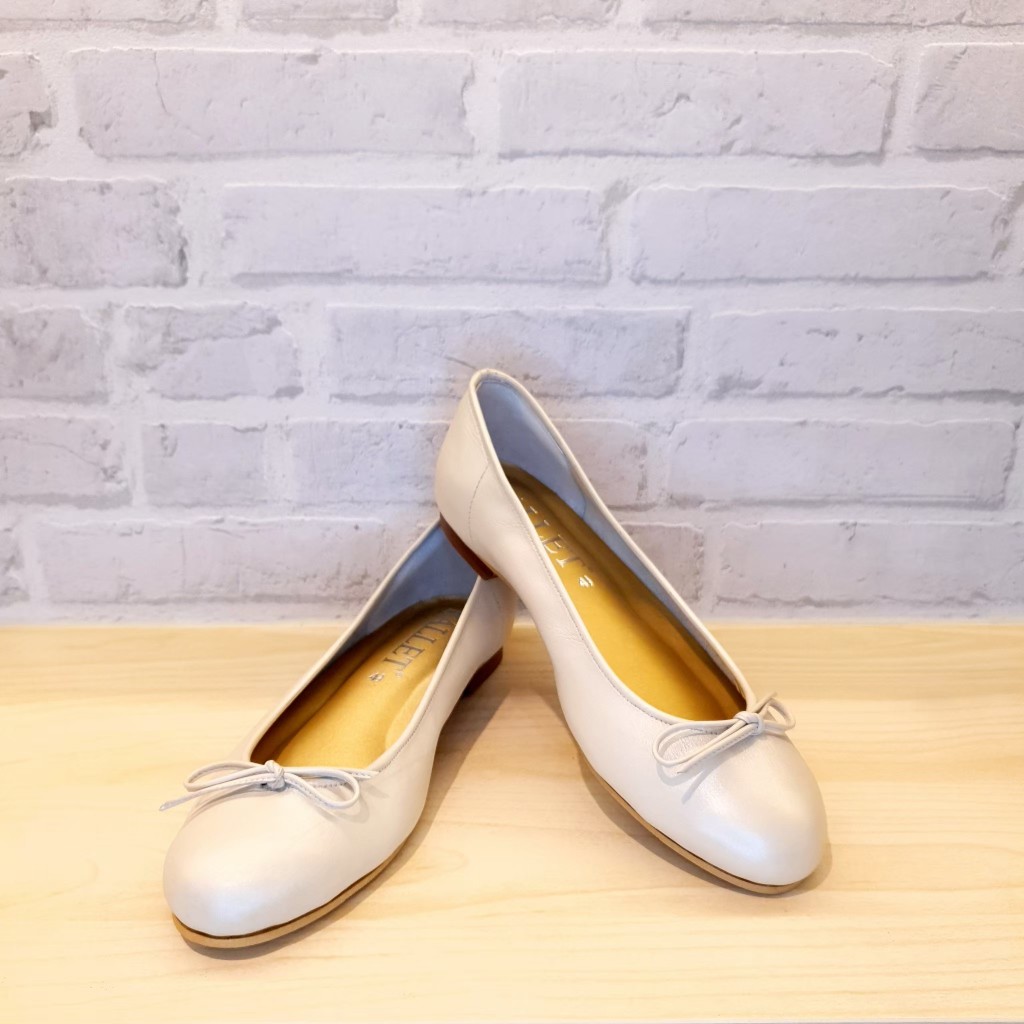 Ballet Shoes Original - รองเท้าคัทชูหนังแท้  รุ่น B พื้นเต็ม