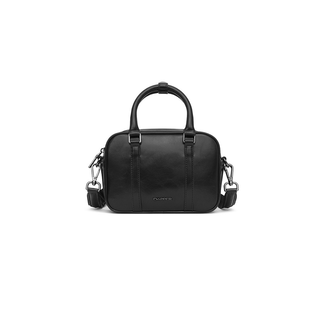 DAPPER กระเป๋าสะพายข้าง Mini Duffle Bag สีดำ (BM5/BK/1290PN)