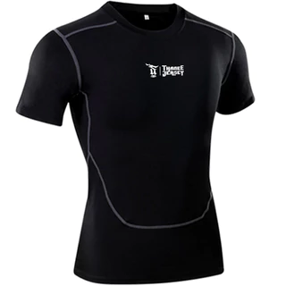 เสื้อรัดกล้ามเนื้อ PRO เสื้อรัดรูปแขนสั้นระบายอากาศ Z004