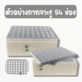 ฝากล่องโฟมปลูกผักไฮโดรโปนิกส์ (**เฉพาะฝา**) ฝากล่องโฟม เจาะฟรีตามสั่ง สามารถออกใบกำกับภาษีได้