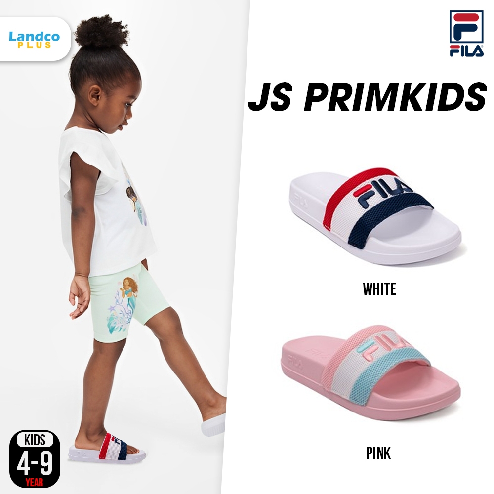 Fila Collection ฟีล่า รองเท้าแตะ รองเท้าแบบสวม รองแฟชั่น สำหรับเด็ก I JS Primkids SDST220501 (450)