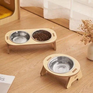 🥣 ชามแมวยกสูง ชามอาหารแมว ชามอาหารสัตว์เลี้ยง เหมาะสำหรับสุนัขและแมว สไตล์มินิมอล สินค้าพร้อมส่งจากไทยจ้าา