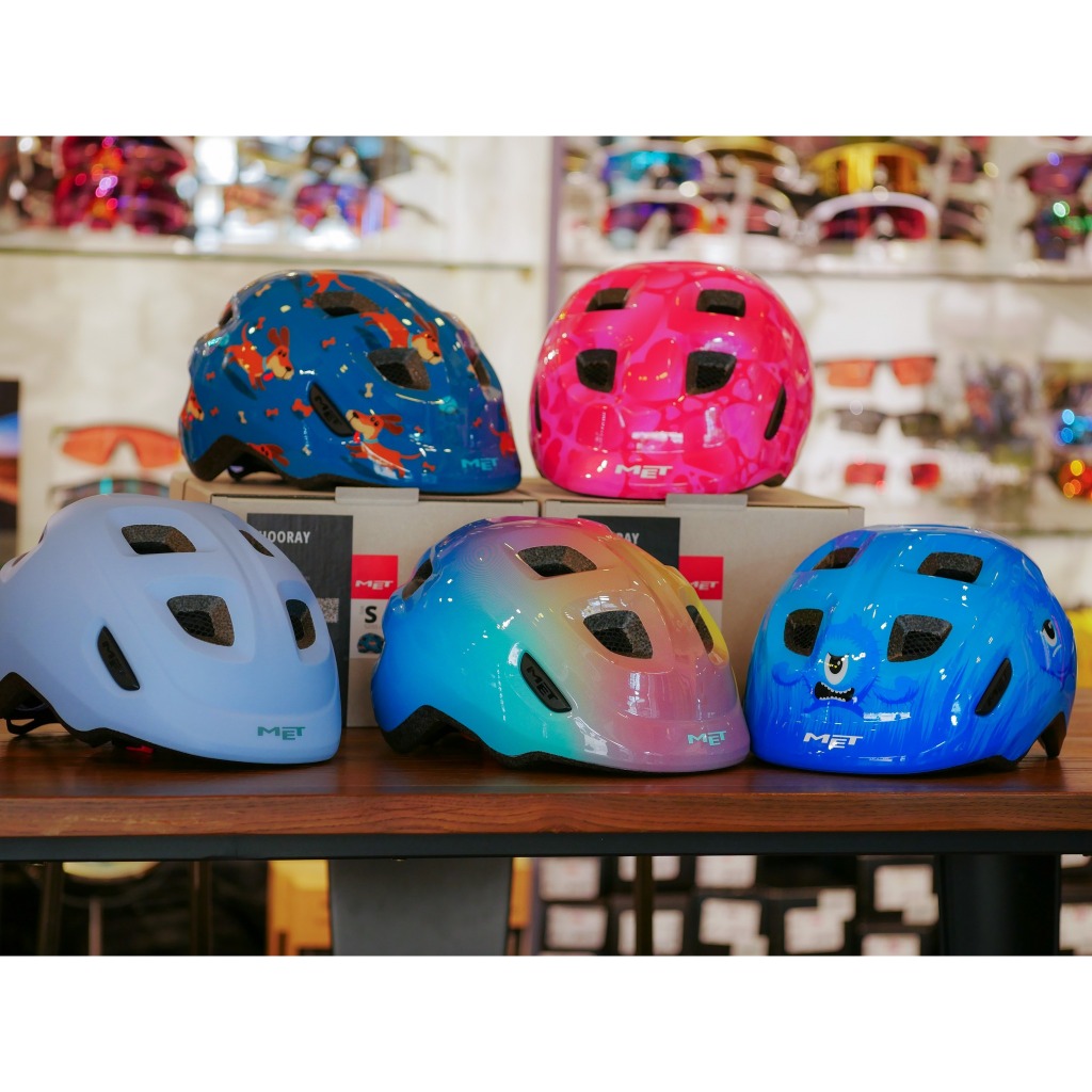 Met รุ่น Hooray หมวกเด็ก สำหรับกีฬา หมวกกันน็อคจักรยาน Kid helmet