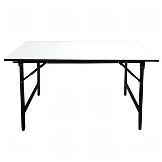 โต๊ะพับอเนกประสงค์ หน้าโฟเมก้าแท้ กว้าง 45*120*75 cm.