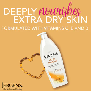 เจอร์เกนส์ อัลตร้า ฮีลลิ่ง เอ็กซ์ตร้า ดราย สกิน 621 มล. JERGENS ULTRA HEALING EXTRA DRY SKIN MOISTURIZER 621 ML