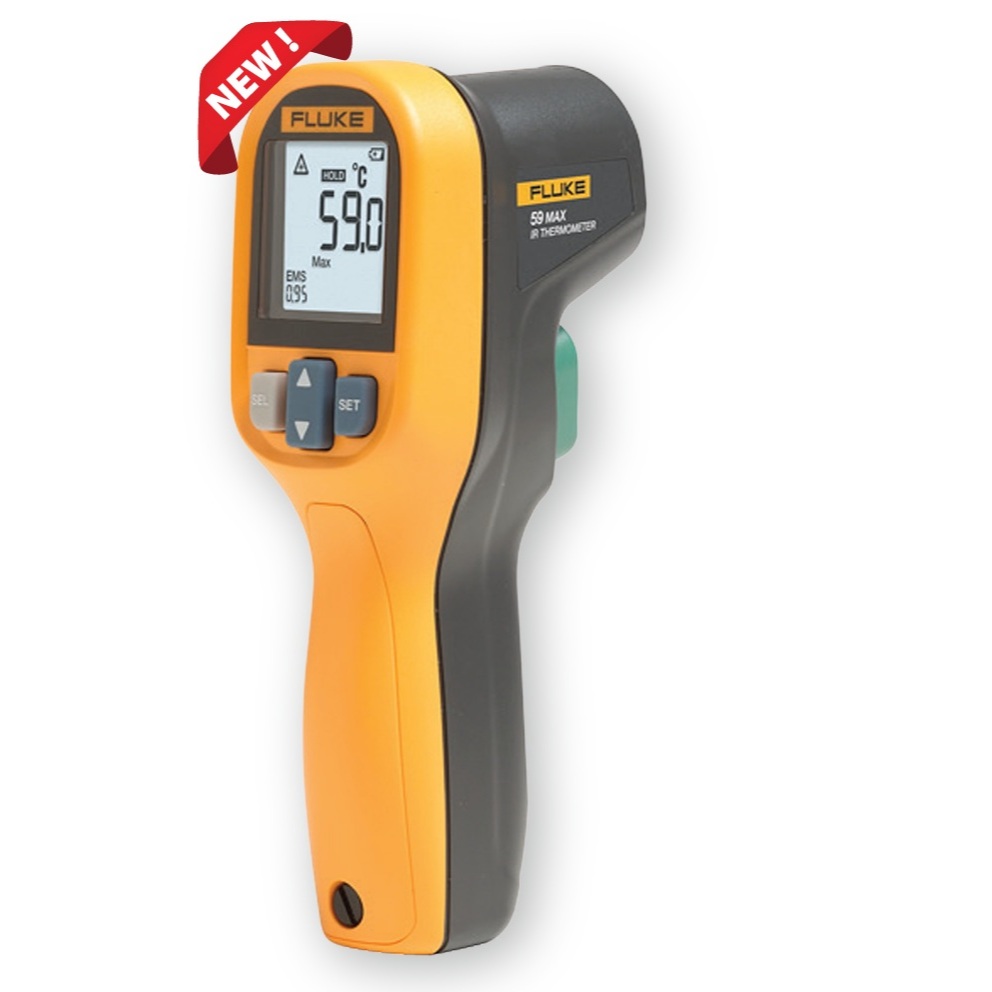 Fluke เทอร์โมมิเตอร์อินฟราเรด Fluke 59 MAX และรุ่น Fluke 59MAX+